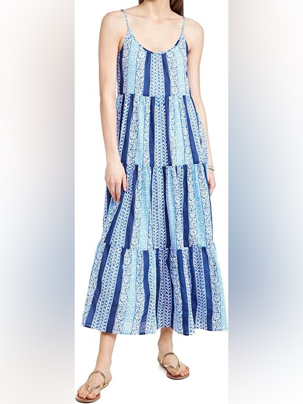 ✨Roller Rabbit Womans Barre Dakota Maxi Dress Size M